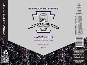 Blackberry Mojito Spritzer