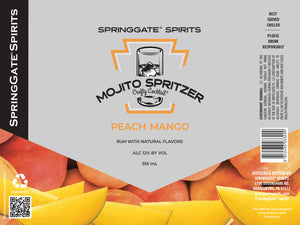 Peach Mango Mojito Spritzer