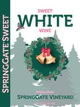 Load image into Gallery viewer, Sweet White Pink Christmas Glitter Wine
