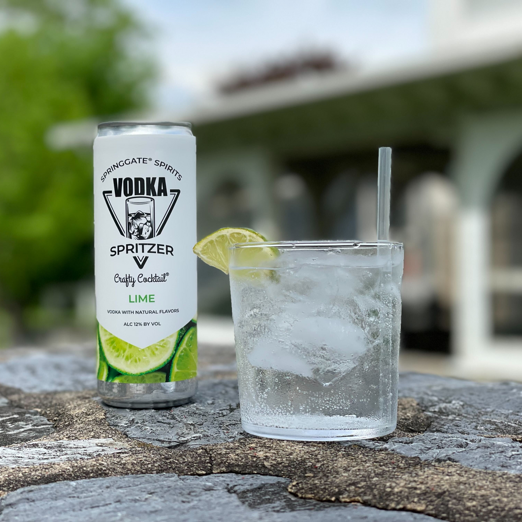 Lime Vodka Spritzer