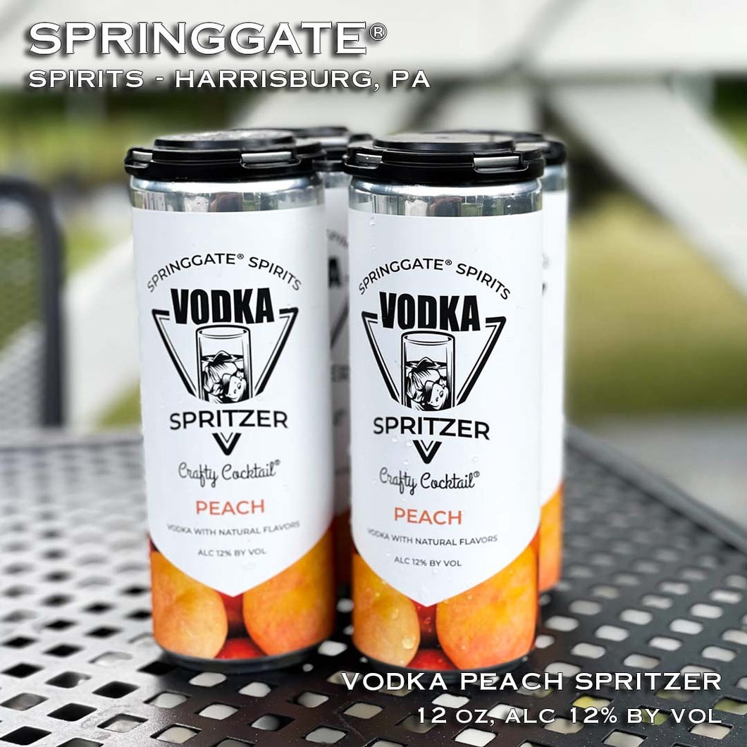 Peach Vodka Spritzer 4-Pack