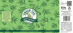 Green Tea Wine Cocktail